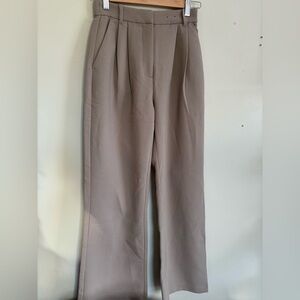 Abercrombie & Fitch Tan Curve-Love Trousers